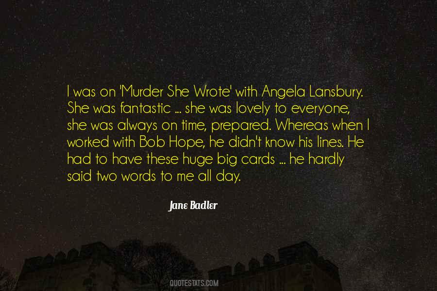 Lovely Way With Words Quotes #677294
