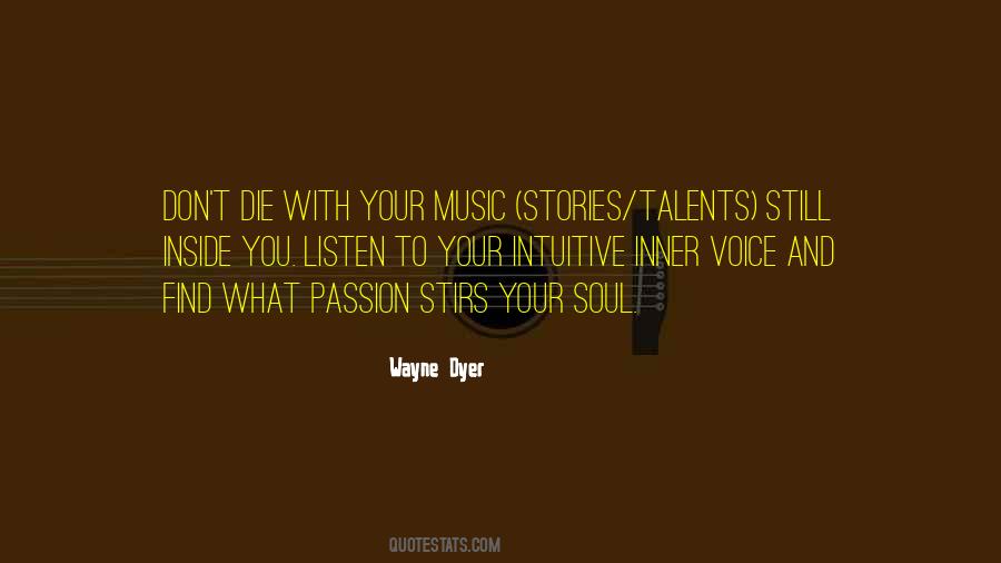 Listen To Your Inner Voice Quotes #1823337