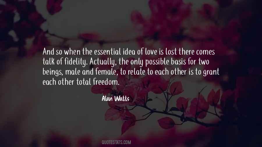 Quotes About Male Love #761542