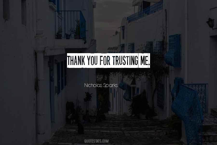 Trusting You Quotes #448724