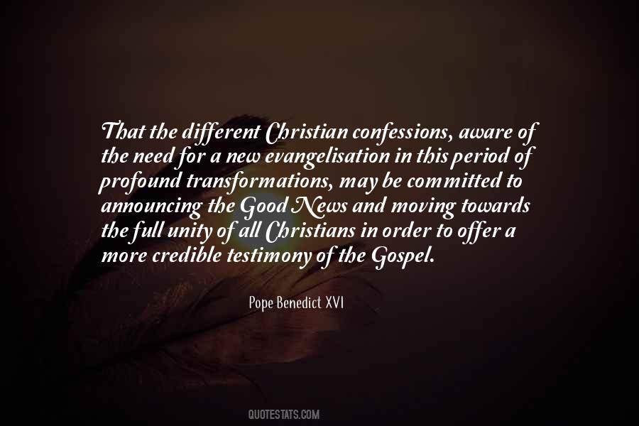Quotes About Christian Unity #1442215