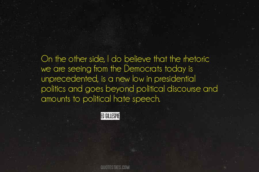 Quotes About Hate Speech #194456