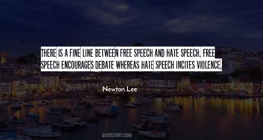 Quotes About Hate Speech #476807