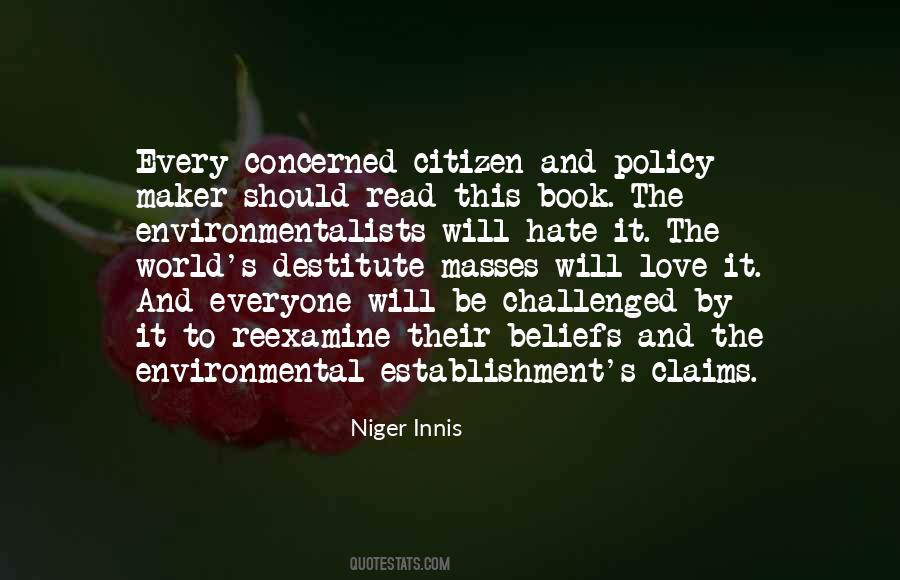 Quotes About Environmentalists #452048
