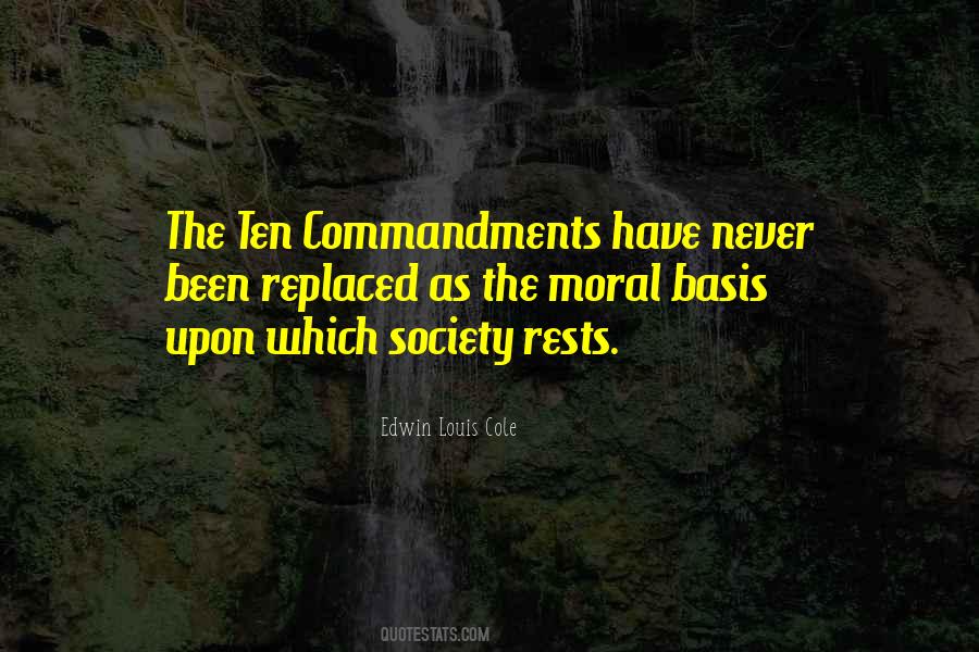 Quotes About Commandments #1055674