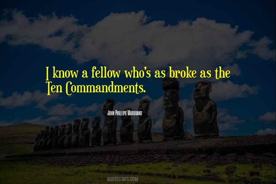 Quotes About Commandments #1104360