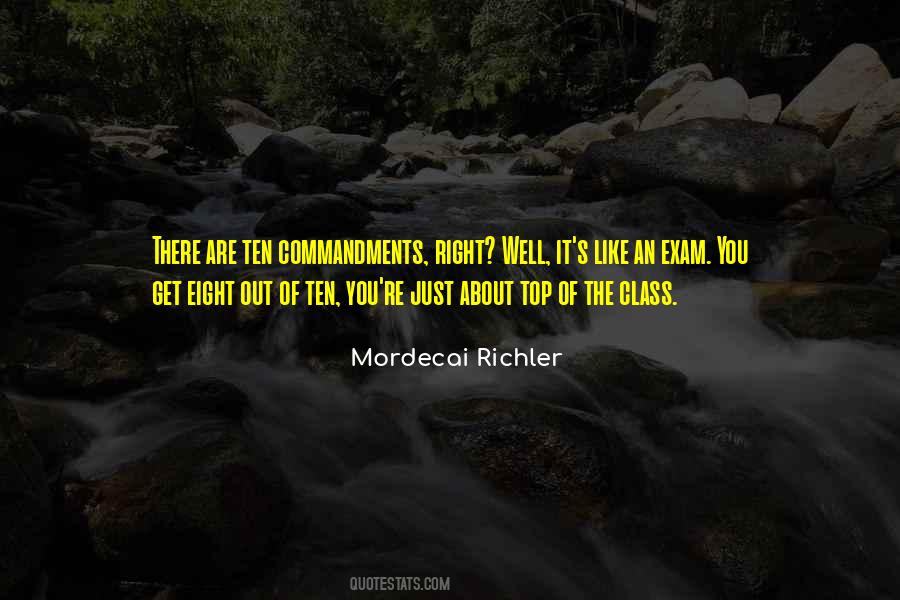 Quotes About Commandments #1242624