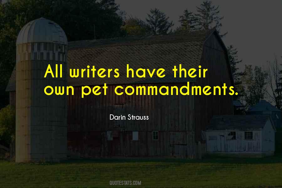 Quotes About Commandments #1247608