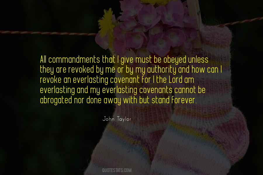 Quotes About Commandments #1303378