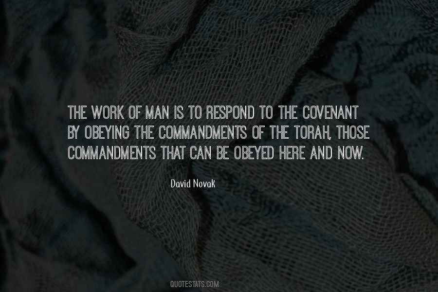 Quotes About Commandments #1358475