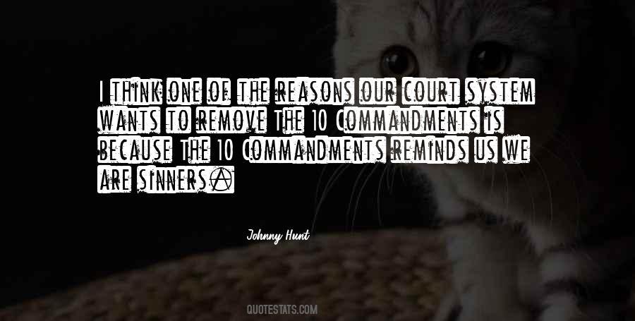 Quotes About Commandments #1361149