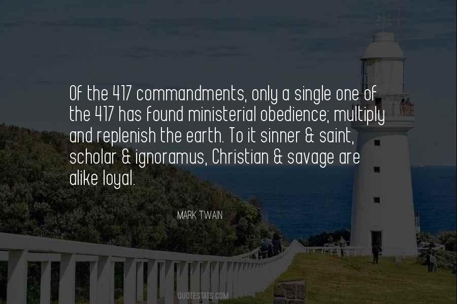 Quotes About Commandments #931961