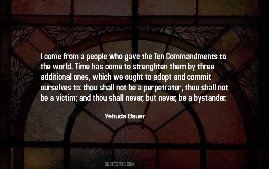 Quotes About Commandments #959347