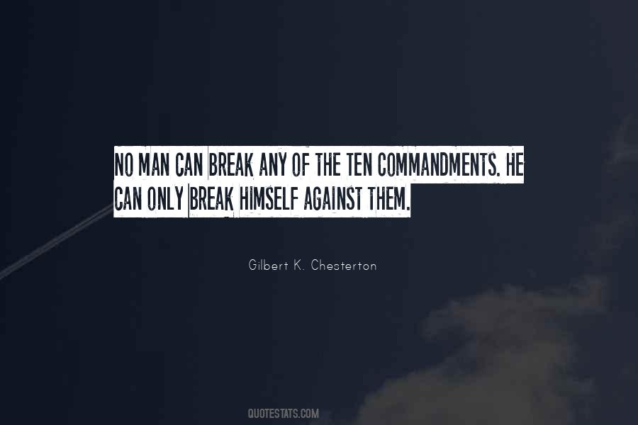 Quotes About Commandments #985745