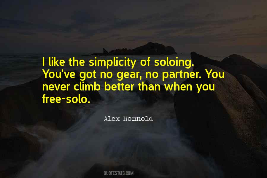 Free Solo Quotes #1449989