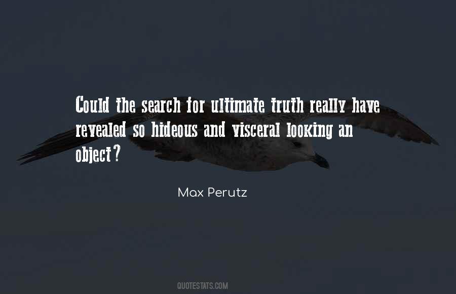 Quotes About Perutz #479522