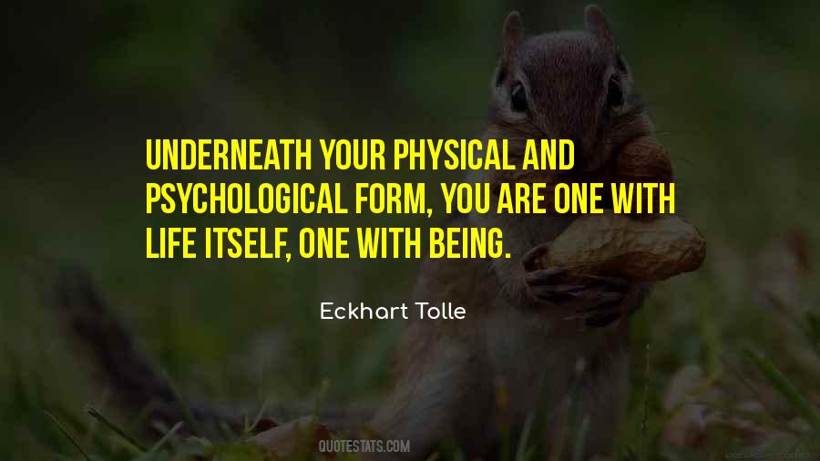One With Life Quotes #523228