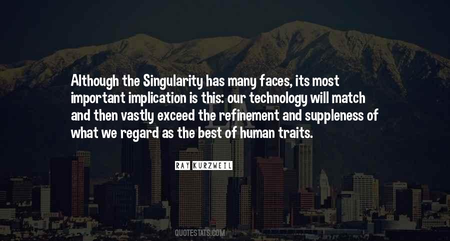 Quotes About Singularity #738130