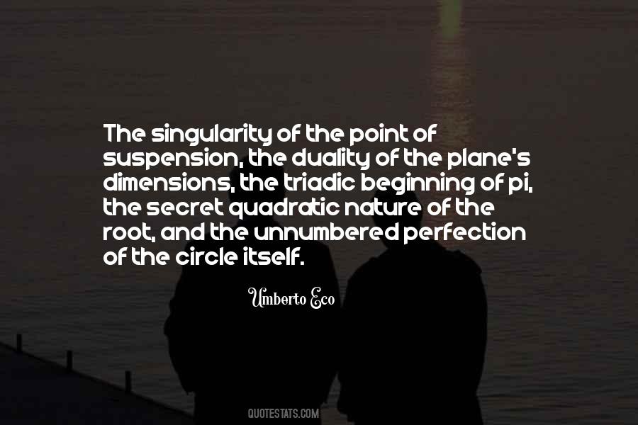 Quotes About Singularity #778522