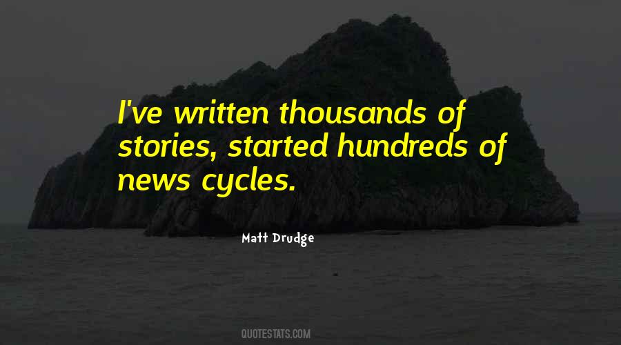 Quotes About Cycles #1511324