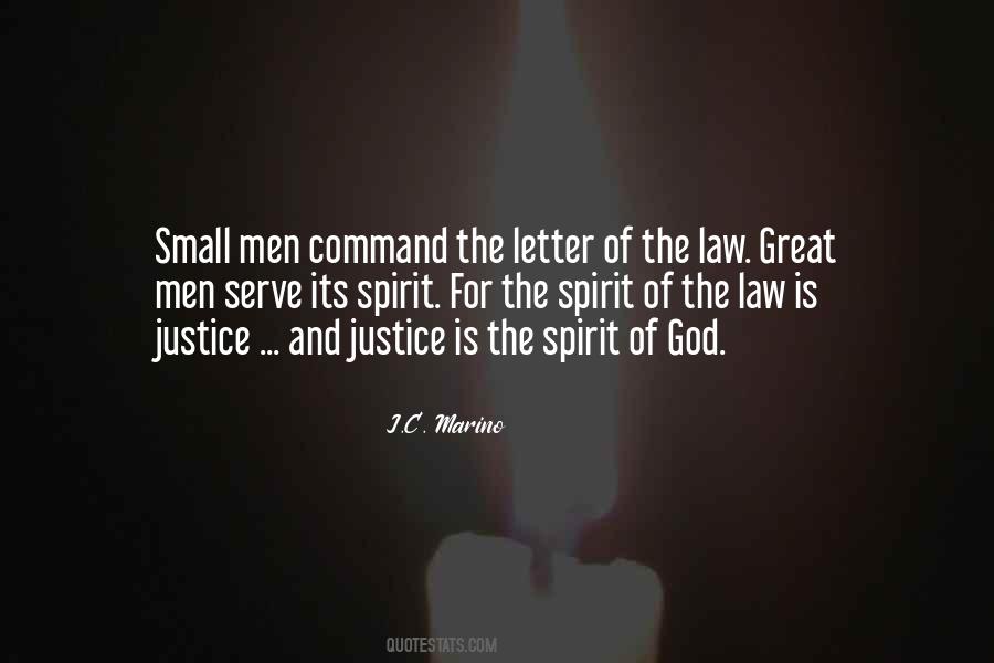 Quotes About The Spirit Of The Law #76039