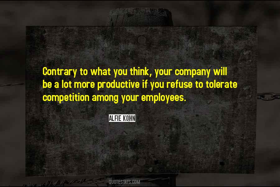 Quotes About Productive Employees #857072