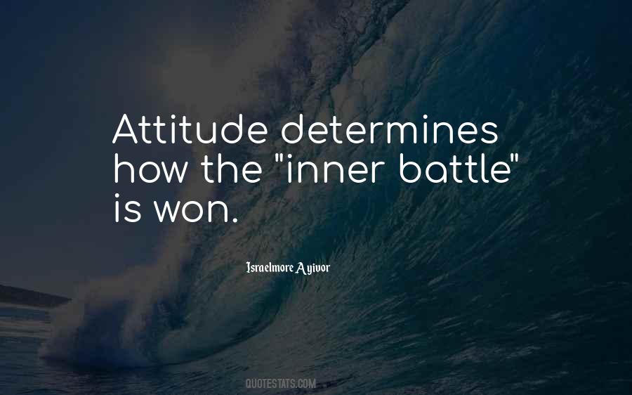 Attitude Determines Quotes #1222870