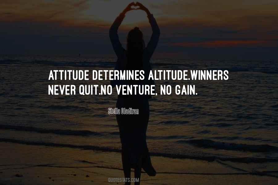 Attitude Determines Quotes #1624388