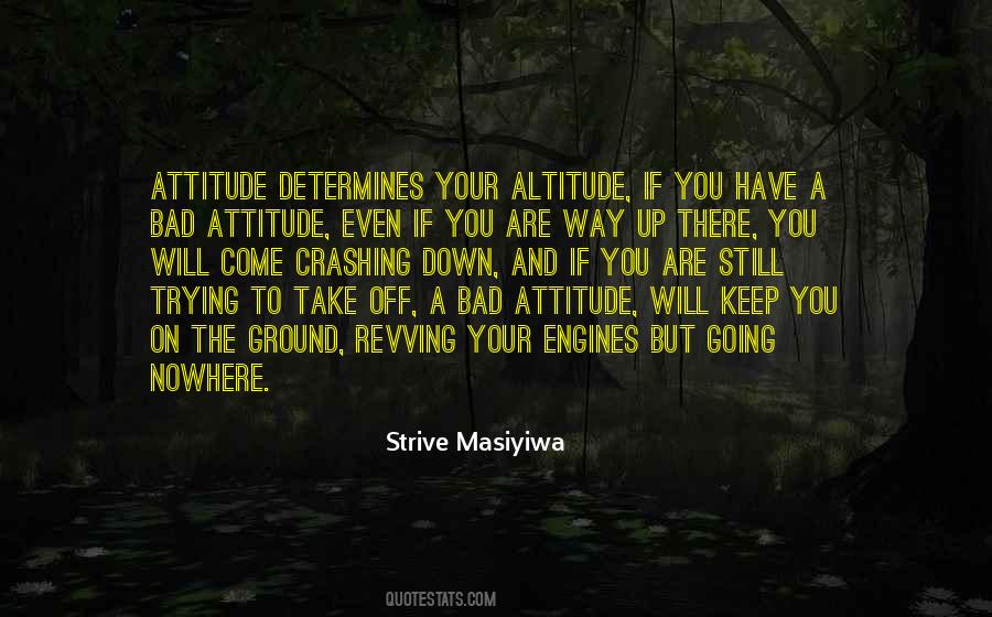 Attitude Determines Quotes #3533