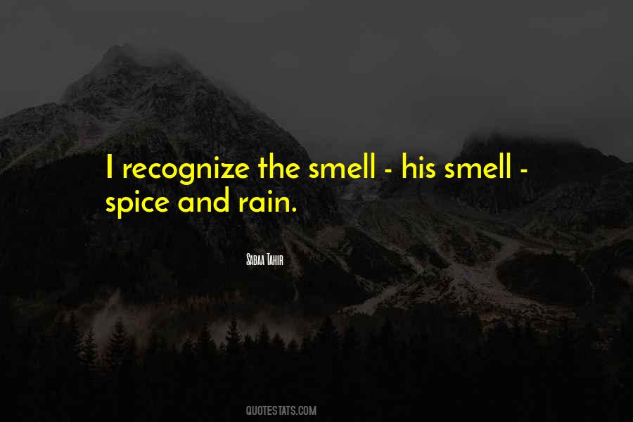 Quotes About The Smell #990692