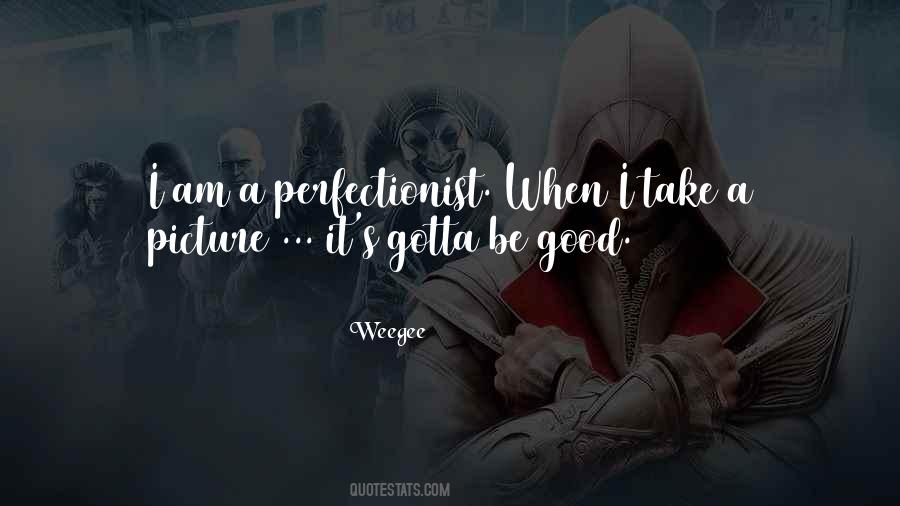 Quotes About Perfectionist #243923