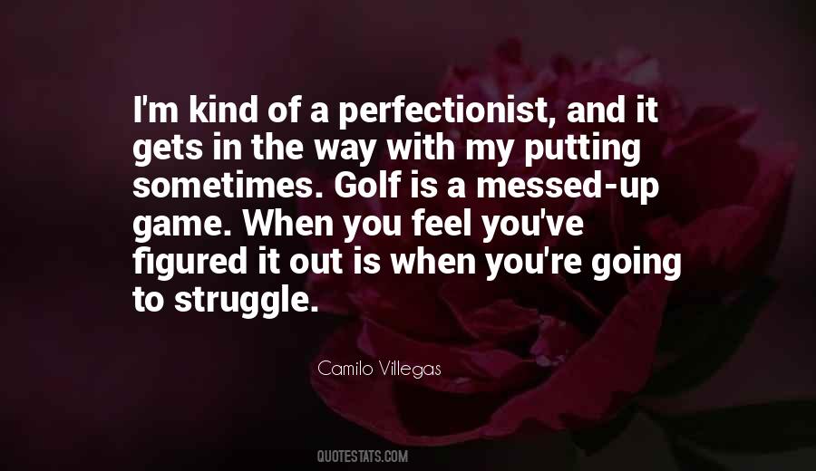 Quotes About Perfectionist #638563