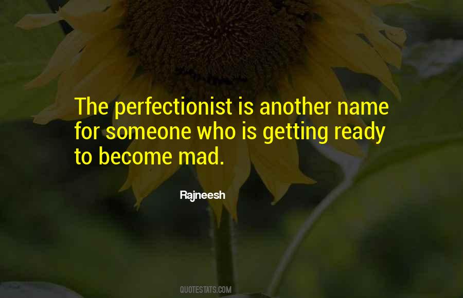 Quotes About Perfectionist #785168