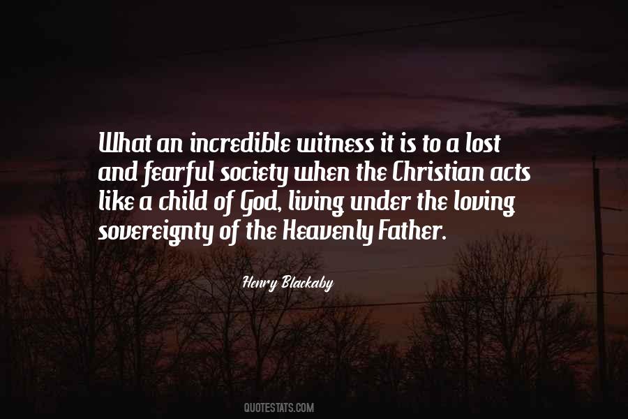 Quotes About The Heavenly Father #1073662