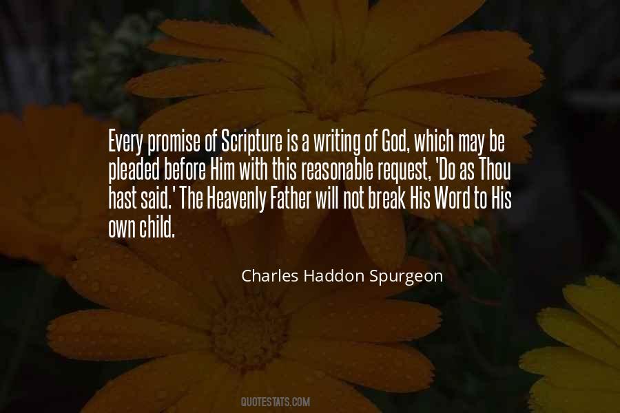 Quotes About The Heavenly Father #1486410