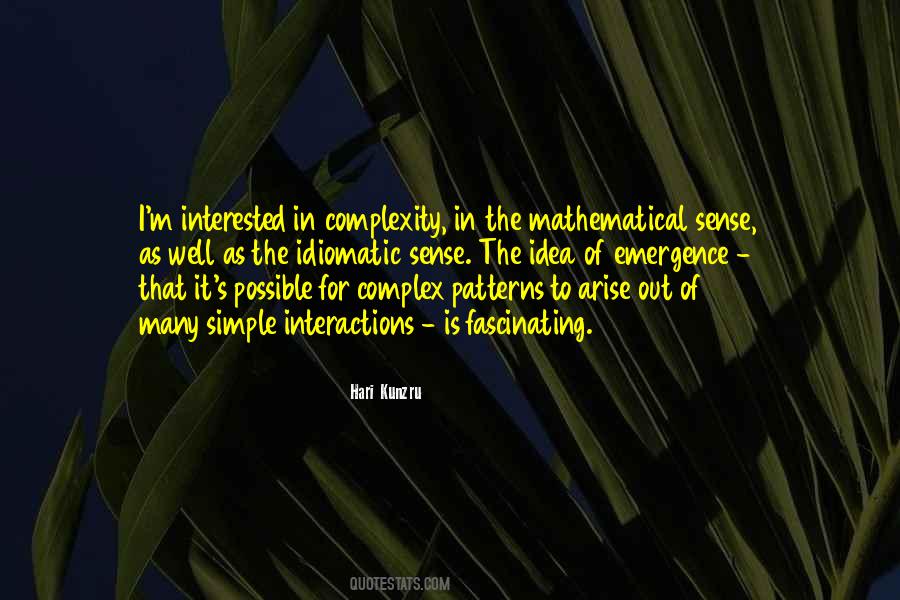Quotes About Mathematical Patterns #761184