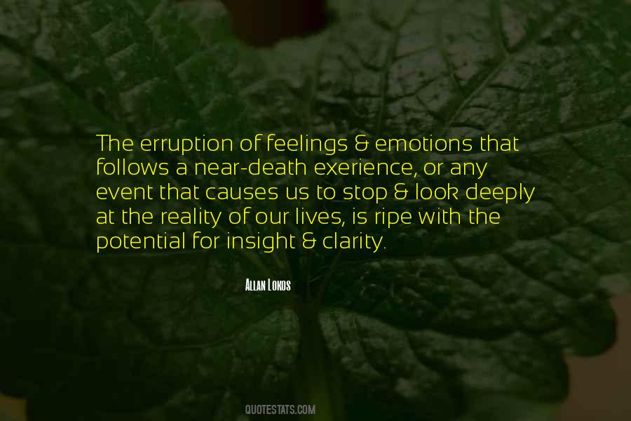 Emotions Or Feelings Quotes #628237