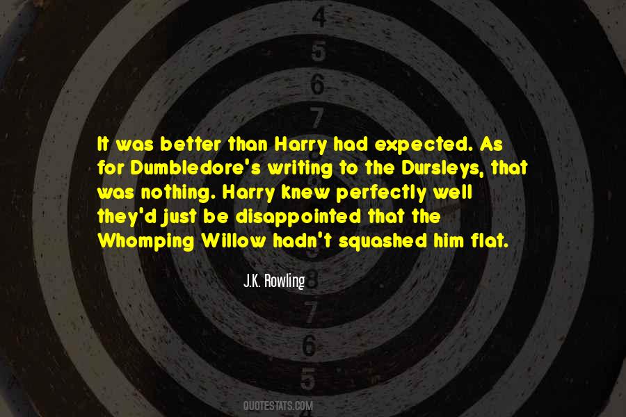 Quotes About The Whomping Willow #654347