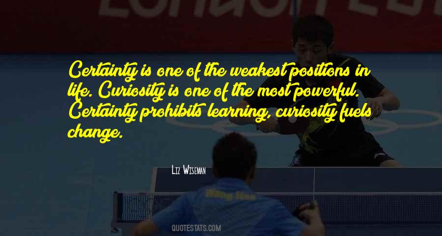 Certainty Of Change Quotes #827819