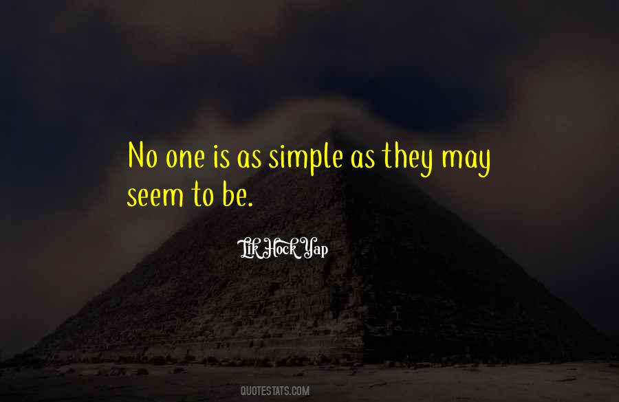 Life Simplicity Quotes #232180