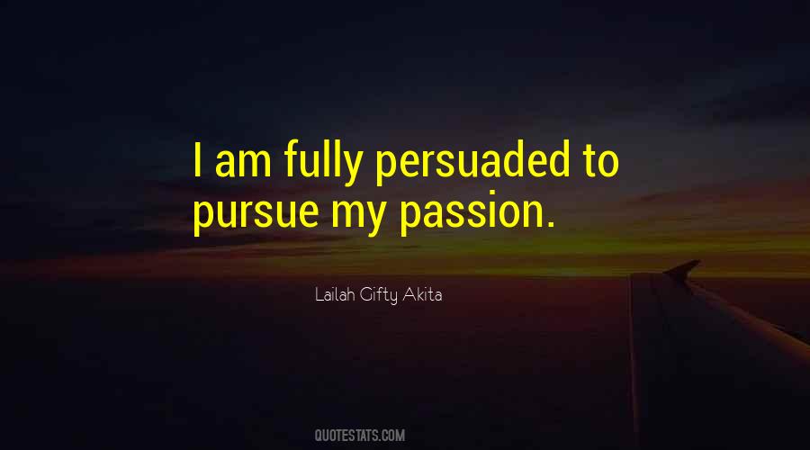 Quotes About Persuaded #973028