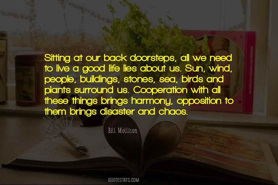 Quotes About Doorsteps #361292