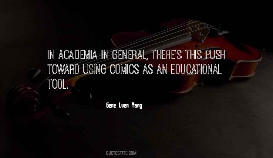 Quotes About Academia #1005252