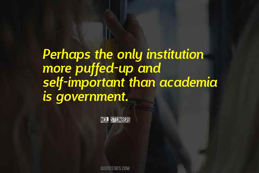 Quotes About Academia #1175091