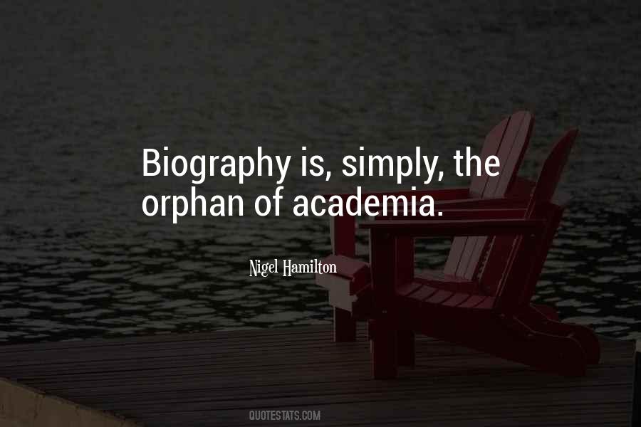 Quotes About Academia #1694184