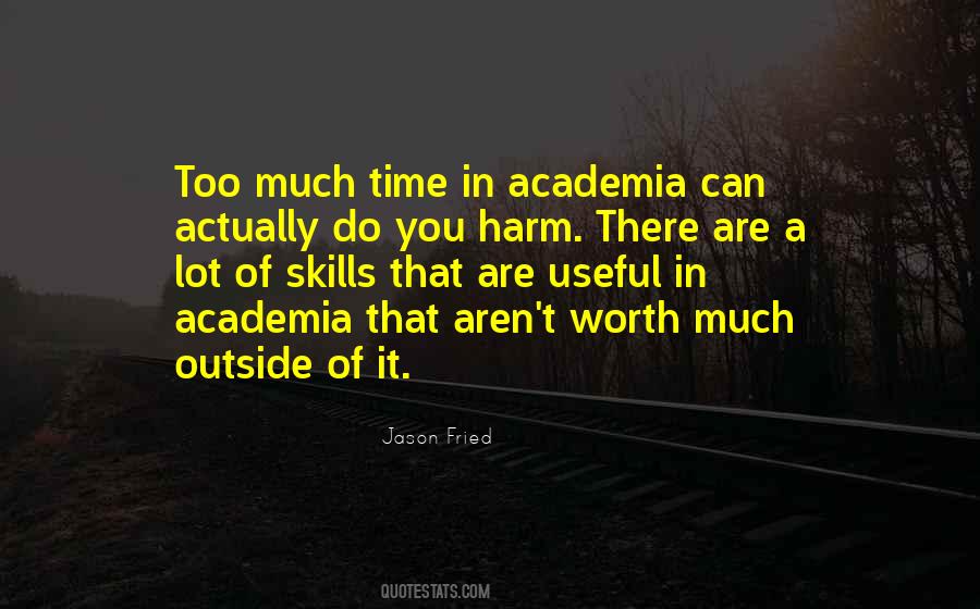 Quotes About Academia #275981