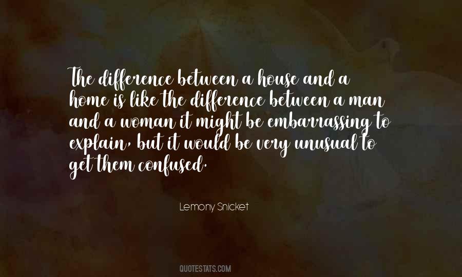 Difference Between Men And Women Quotes #976277