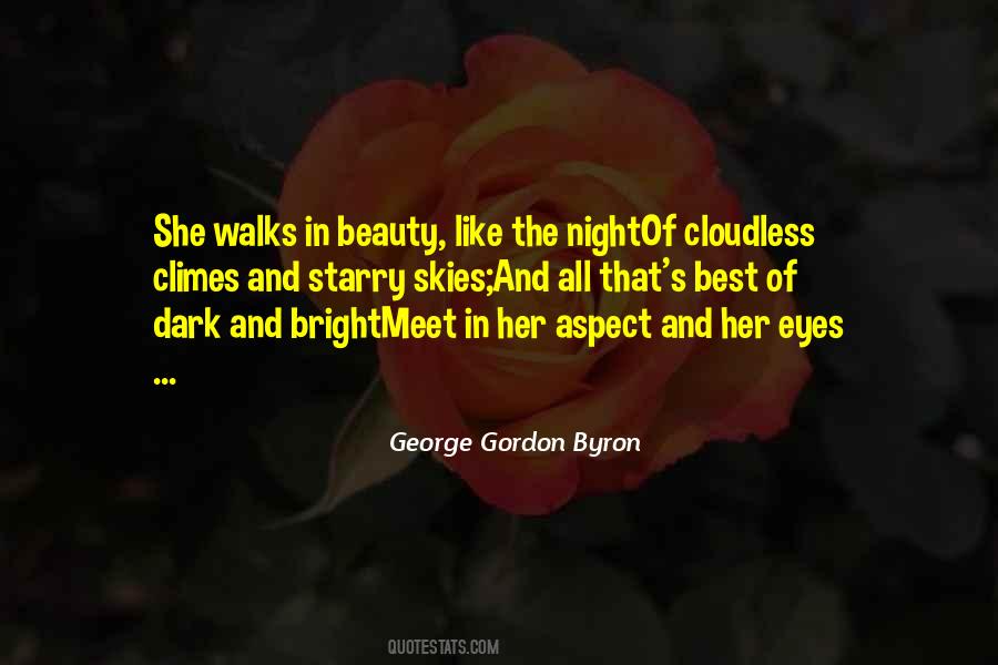 Quotes About Beauty In The Dark #1647995