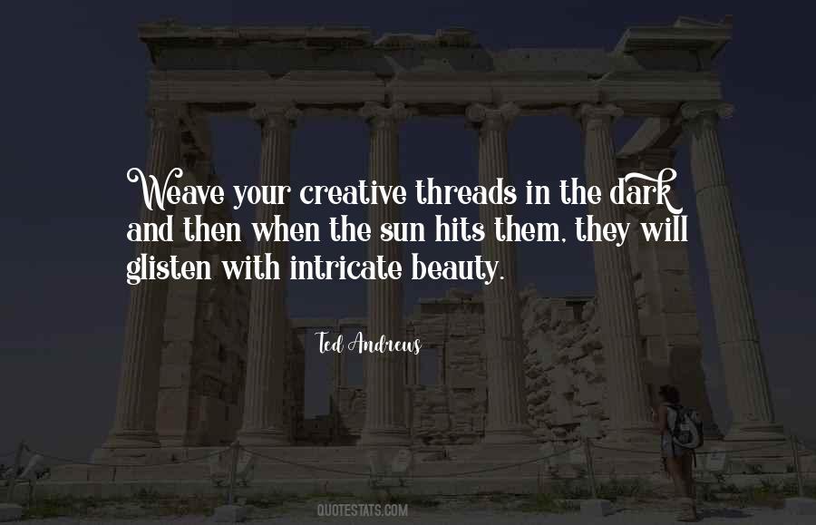 Quotes About Beauty In The Dark #608470