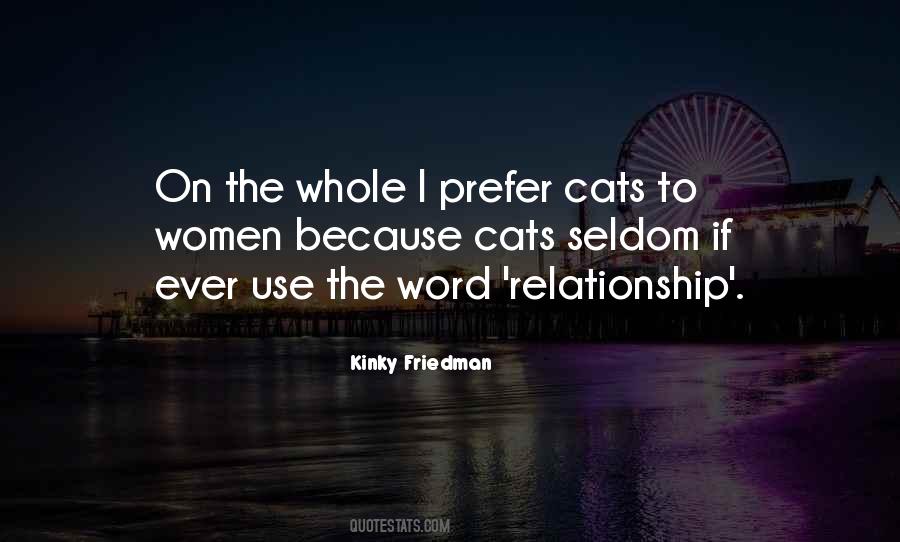 Cats Vs Women Quotes #1509611